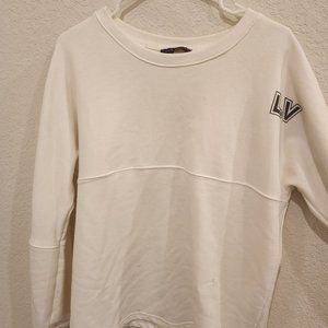 LOUIS VUITTON REFLECTIVE COLOR PRINT SWEATSHIRT (SIZE S)
